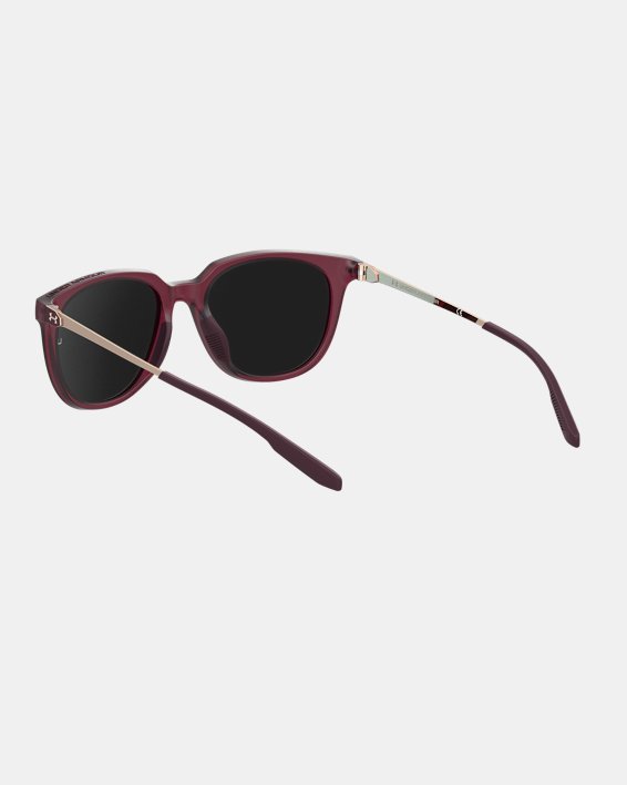 Women's UA Circuit Mirror Sunglasses, Maroon, pdpMainDesktop image number 4